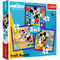 TREFL DISNEY 3 dėlionių rinkinys „Mikio pelė“