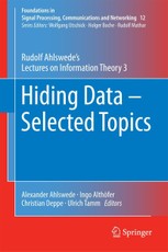 Hiding Data - Selected Topics