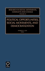 Political Opportunities Social Movements, and Democratization