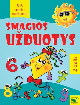 Smagios Užduotys 5-6 Metų Vaikams. 2 Dalis | Knygos.lt