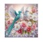 Deimantinė mozaika - Paukščiai gėlėse