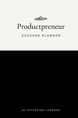 Productpreneur Success Planner