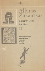Albinas Žukauskas. Rinktiniai raštai II tomas