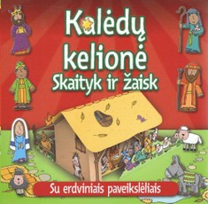 Kalėdų kelionė. Skaityk ir žaisk. Su erdviniais paveikslėliais