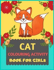 Cat Colouring Activity Book For Girls