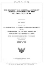 The Project on National Security Reform