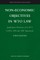 Non-Economic Objectives in Wto Law