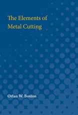 The Elements of Metal Cutting