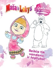 Maša ir Lokys. Spalvink su vandeniu