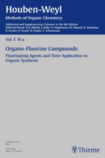 Houben-Weyl Methods of Organic Chemistry Vol. E 10a, 4th Edition Supplement