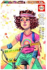 Dėlionė (puzzle) 500 RUN LIKE A GIRL 10-99metų