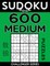 Sudoku Book 600 Medium Puzzles