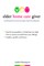 Elder Home Care Giver