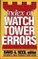 Index of Watchtower Errors 1879 to 1989
