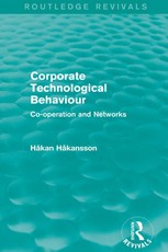 Corporate Technological Behaviour (Routledge Revivals)