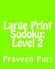 Large Print Sudoku