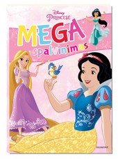 Princesė: mega spalvinimas