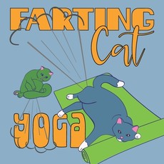 Farting Cat Yoga