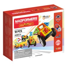MAGFORMERS Magnetinis rinkinys „Wow plus“, 18 vnt. MAGFORMERS Magnetinis rinkinys „Wow plus“, 18 vnt.