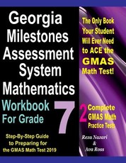 Georgia Milestones Assessment System Mathematics Workbook For Grade 7