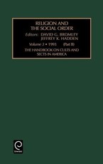 Handbook on Cults and Sects in America