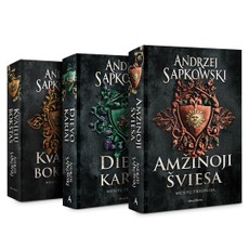 Andrzej Sapkowski 3 knygų rinkinys: Kvailių bokštas + Dievo kariai + Amžinoji šviesa Andrzej Sapkowski 3 knygų rinkinys: Kvailių bokštas + Dievo kariai + Amžinoji šviesa