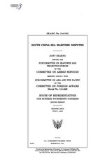 South China Sea maritime disputes