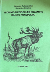 Teorinio medžioklės egzamino bilietų konspektai