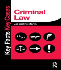 Martin, J: Criminal Law