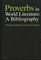 Proverbs in World Literature