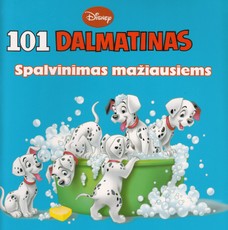 Spalvinimas mažiausiems. 101 Dalmatinas