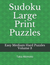 Sudoku Large Print Puzzles