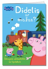 Kiaulytė Pepa. Peppa Pig. Didelis ar mažas?
