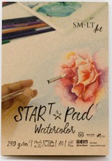 Akvarelės bloknotas START A5 20l 240gsm