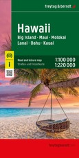 Hawaii, Straßen- und Freizeitkarte 1:100.000 / 1:220.000, freytag & berndt