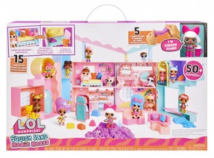 L.O.L. Surprise Squish Sand – namelis su Tot lėlyte