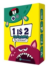 Stalo žaidimas „1 iš 2. Ką renkiesi? Vaikams“