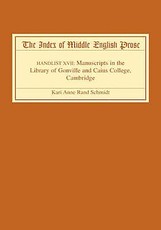 The Index of Middle English Prose