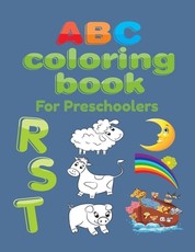 ABC Coloring Book For Preschoolers