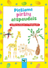 Piešiame pirštų atspaudais. Ikimokyklinukams ir pradinukams