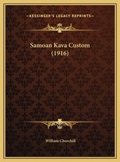 Samoan Kava Custom (1916)