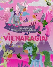 Vienaragiai: spalvinimo knyga