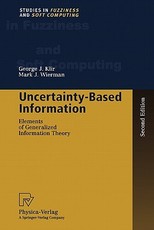 Uncertainty-Based Information