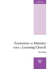 Formation for Ministry Within a Learning Church - Summary