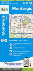 Montargis. Lorris 1:25 000