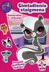 Mažieji gyvūnėliai. Gimtadienio staigmena. Galvosūkiai ir užduotys. Daugybė gražiausių lipdukų!