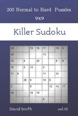 Killer Sudoku - 200 Normal to Hard Puzzles 9x9 vol.10
