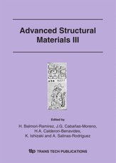 Advanced Structural Materials III