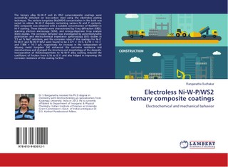 Electroless Ni-W-P/WS2 ternary composite coatings