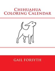 Chihuahua Coloring Calendar
